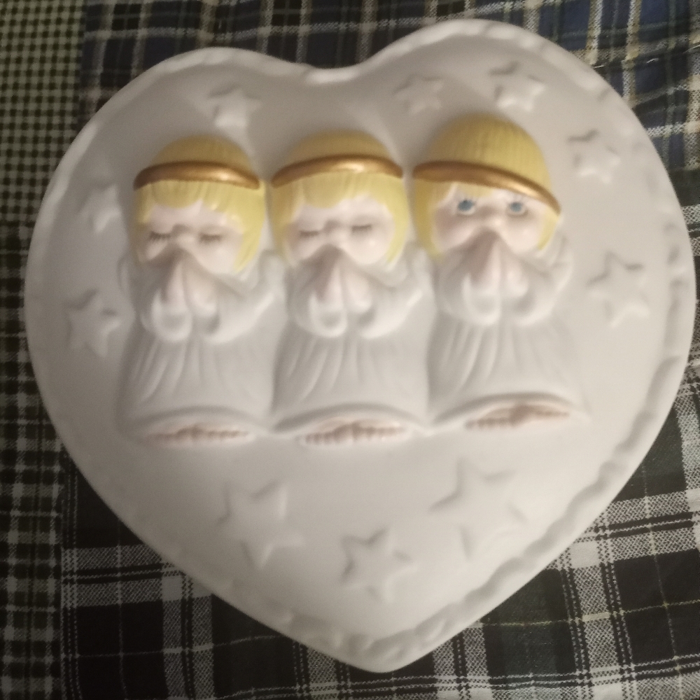 Vtg. Hallmark Ceramic Lidded Dish